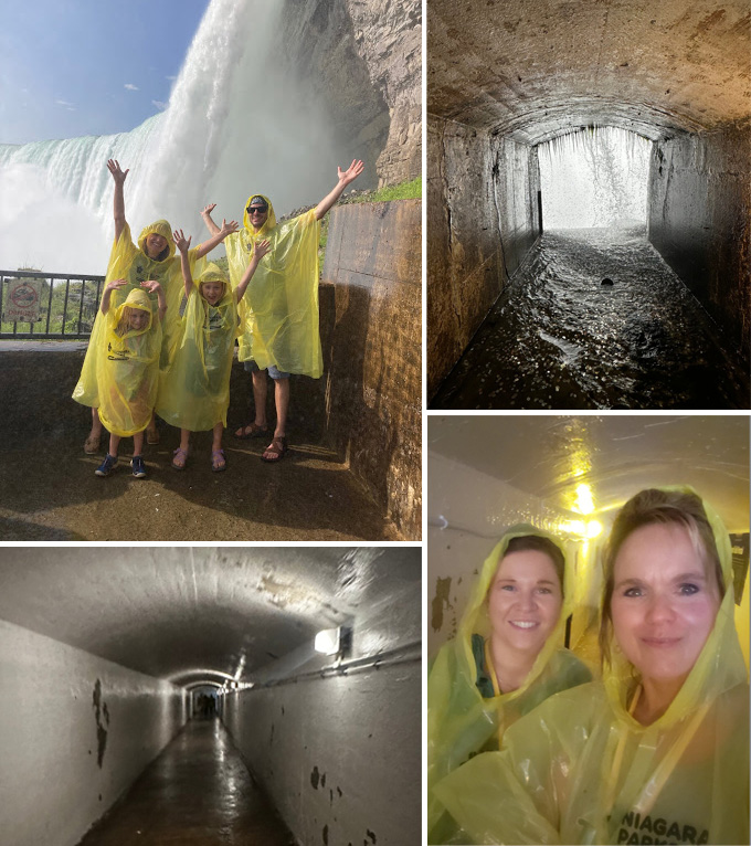 Niagara Falls tour behind the Falls